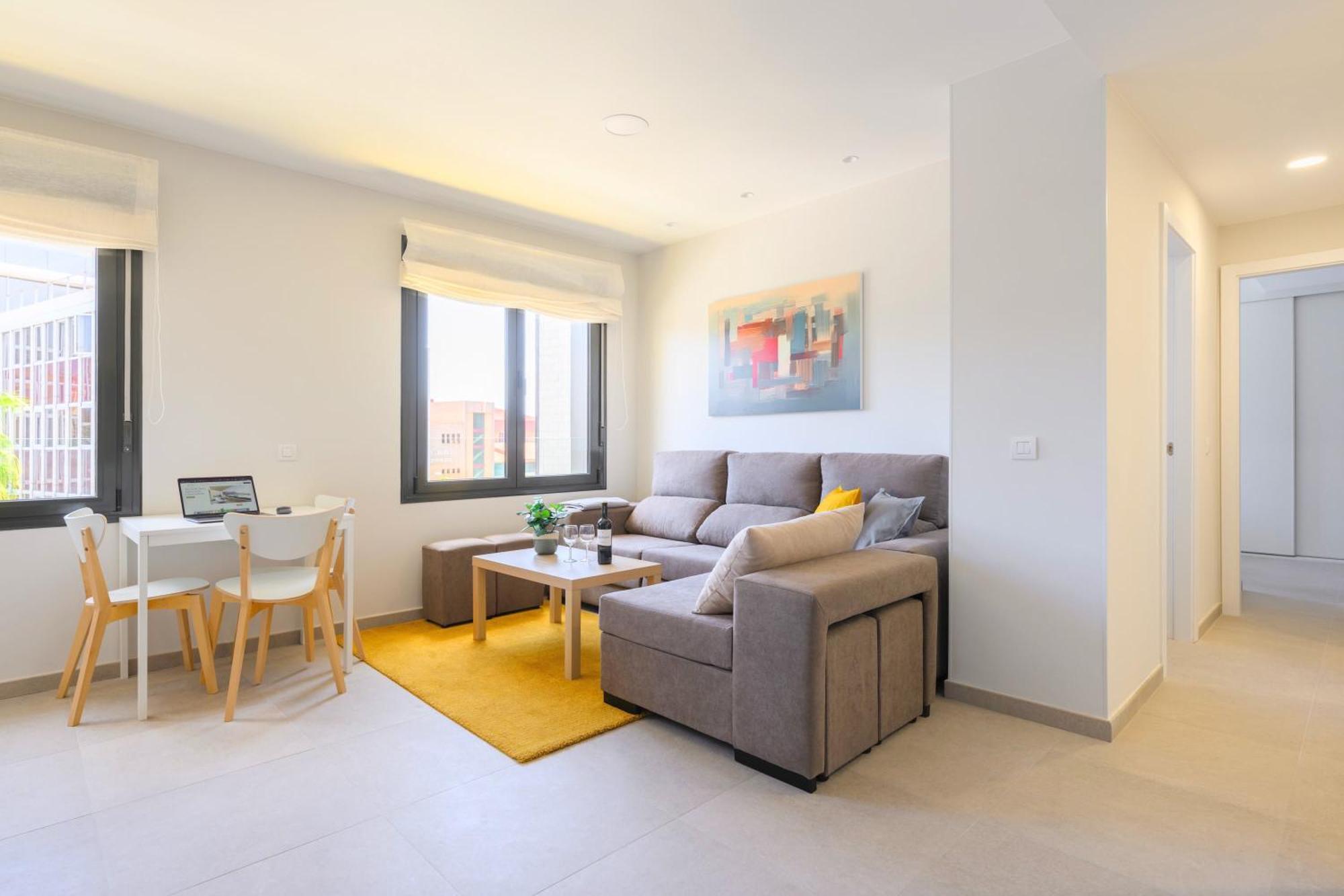 Апартаменти Brand New 2Br With Auto Check-In Лас-Пальмас-де-Гран-Канарія Екстер'єр фото